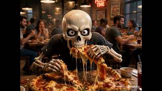 Skeleton is hungry 🤤🤣#aishorts #aivideo #ai #aianimation #animatedstory