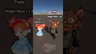 Poppy Playtime Size Comparison Chapter5