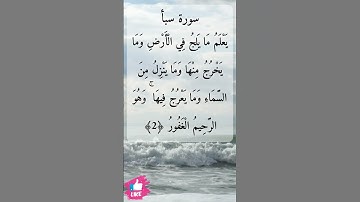 الحمد لله الذي له ما في السماوات وما في الأرض | سورة سبأ #دعاء_ورسالة #الصلاة_والدعاء