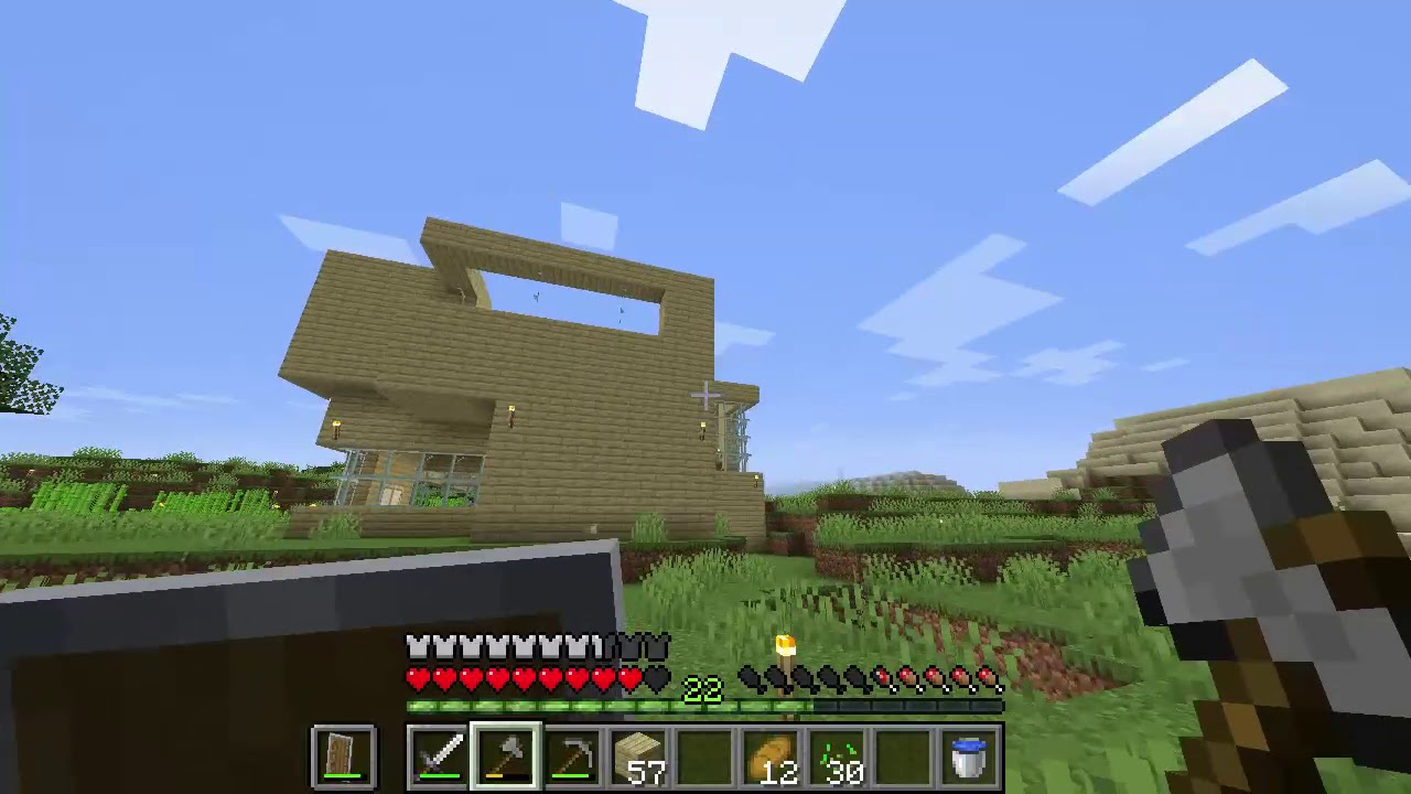 Como Hacer Una Granja Bonita En Minecraft