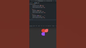 🎨 Drawing Figma Logo with HTML & CSS#htmlcss #coding #relax