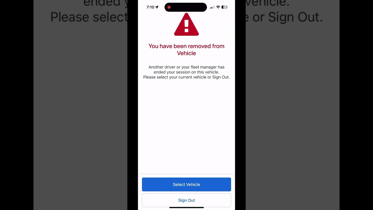 Samsara Driver App Logging in and Changing Settings