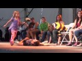 Hypnotist Marc Savard performs with his daughters in hypnosis show