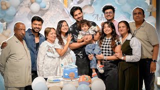 Asher’s 3rd Birthday Bash with full family 
