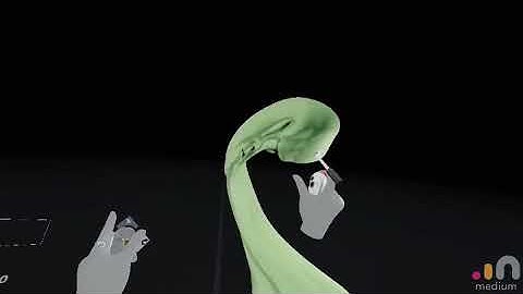 Abstract Martian for 3d print oculus medium sculpt VR by Cabel adams