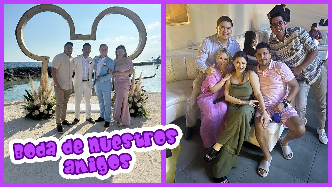 BODA DE NUESTROS AMIGOS DANIEL Y ALEX / BODA EN LA PLAYA / LIZ ELIZONDO Y SERGIO EN CANCÚN
