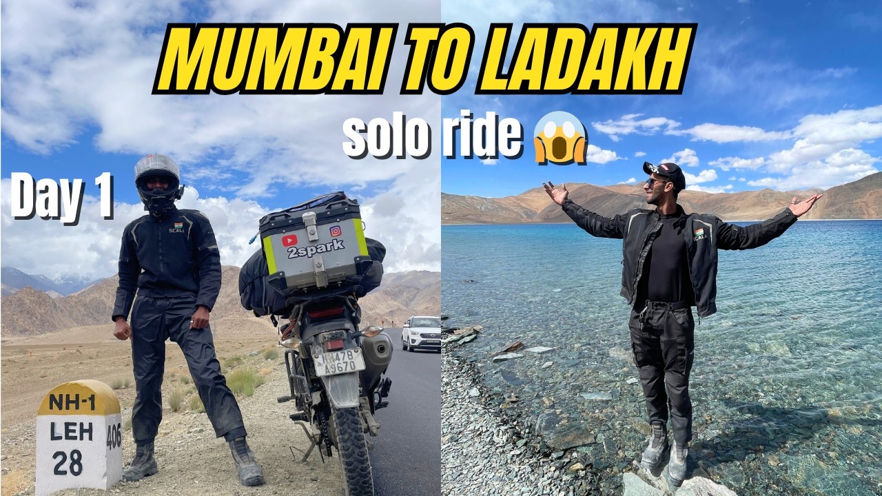 Mumbai to Ladakh Solo Bike Ride on XPulse200 The ULTIMATE  Ride Experience