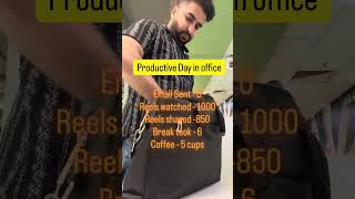 Productive day at work 👍. #nagpalparivaarvlogs #funny #familyvlog