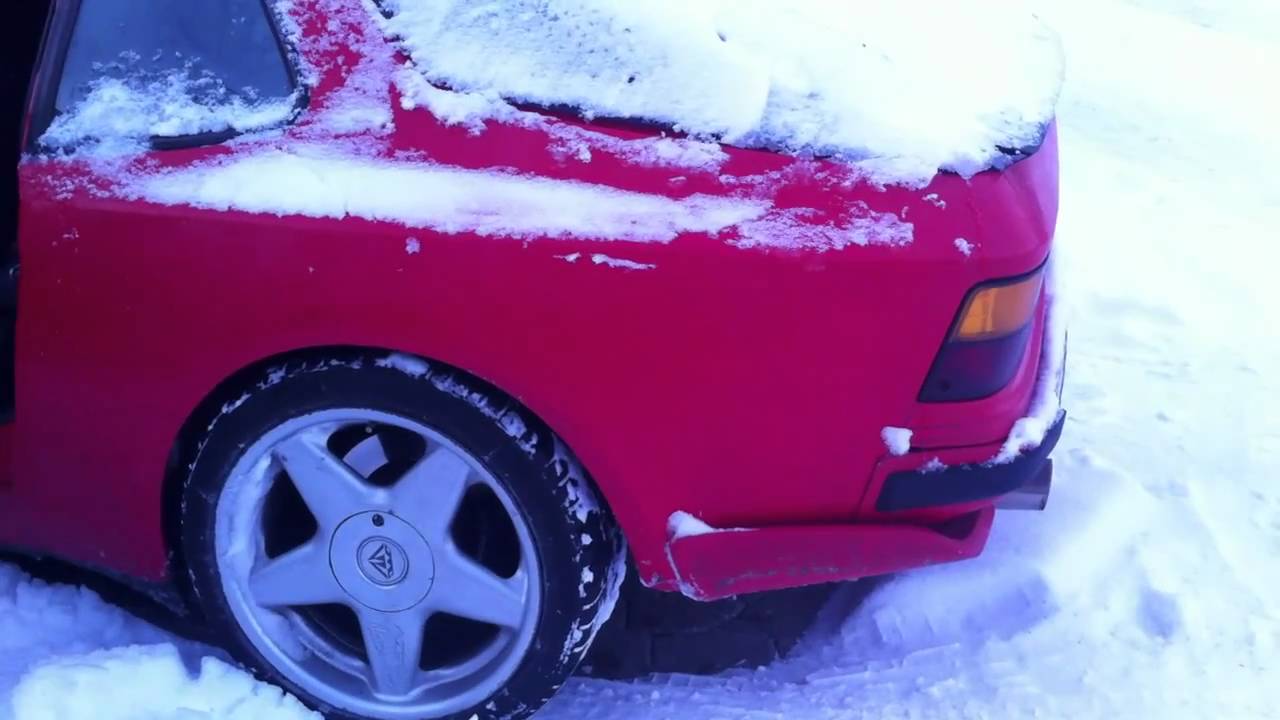Porsche 944 S2 Auspuff Sound Teil 2 Rev Limiter YouTube