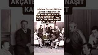 Şener Şen Adi̇le Naşi̇t Müni̇r Özkul Kemal Sunal Hali̇t Akçatepe Eski̇den Hababam Sinifi Fi̇lmi̇ Toplantis