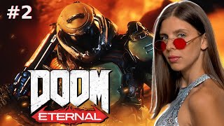 DOOM ETERNAL прохождение на русском  | ДУМ Этернал | DOOM ETERNAL обзор стрим PS5 | Часть 2