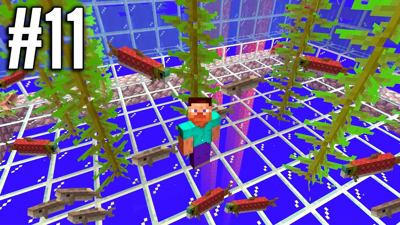 FISH AQUARIUM - Minecraft Survival Part 11