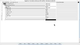 Logic 2010: Derivations: 2.040 (NC: Negation of a Conditional 1 & 2)