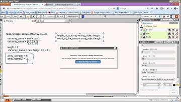 JavaScript Array Objects Part 2/9