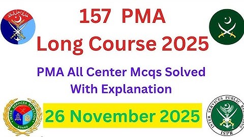 26 Nov 2025/PMA 157 LC Today