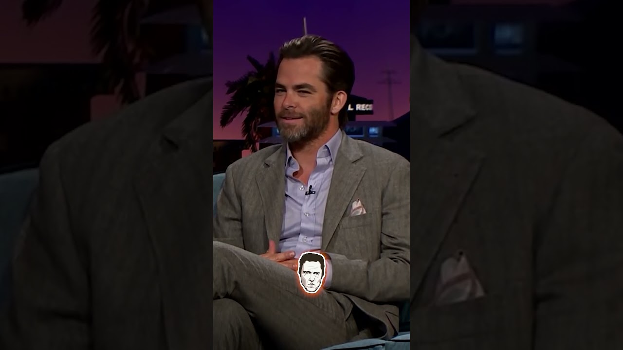 😂😂😂 Chris Pine's Christopher Walken Impression 