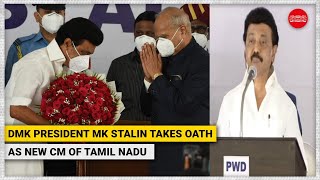 'I, Muthuvel Karunanidhi Stalin...': DMK president takes oath as Chief Minister of Tamil Nadu