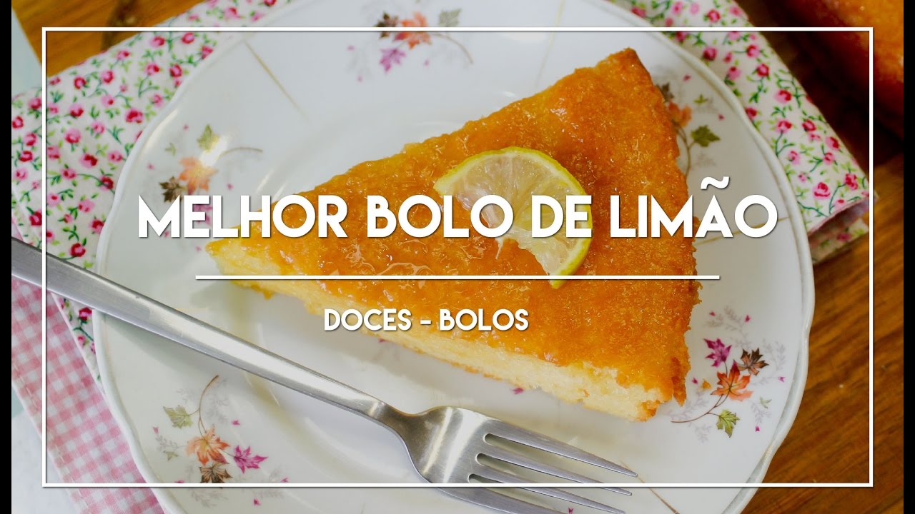 RECEITA DO MELHOR BOLO DE LIMÃO