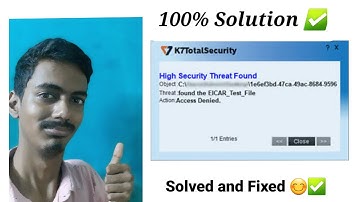 How to Exclude (or) avoid files being deleted by K7 Total Security 100%✅ solution explained in தமிழ்