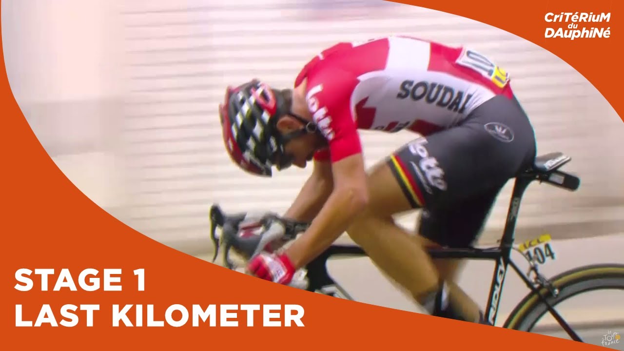 Last kilometer - Stage 1 (Saint-Étienne / Saint-Étienne) - Critérium du Dauphiné 2017