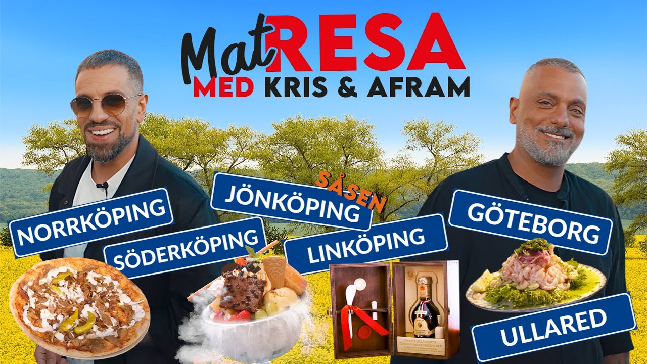 Stockholm till Göteborg - En roadtrip för magen Del 1