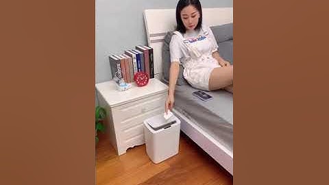 Thùng rác thông minh Rung & Cảm Ứng Tự Động, Mới Hot 2020