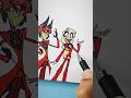 Speed drawing Hazbin Hotel Charlie 😳 #shorts #charliemorningstar #charlie #hazbinhotel #drawing