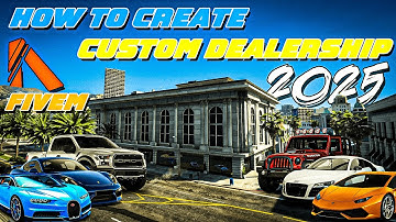 How to create Custom Dealership in 2025 | QBCore Framework  | FiveM Tutorial #13