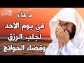 دعاء ليوم الاحد المستجاب بصوت يريح القلب لطلب الرزق والفرج وقضاء الحوائج عبد الرحمن السديس 