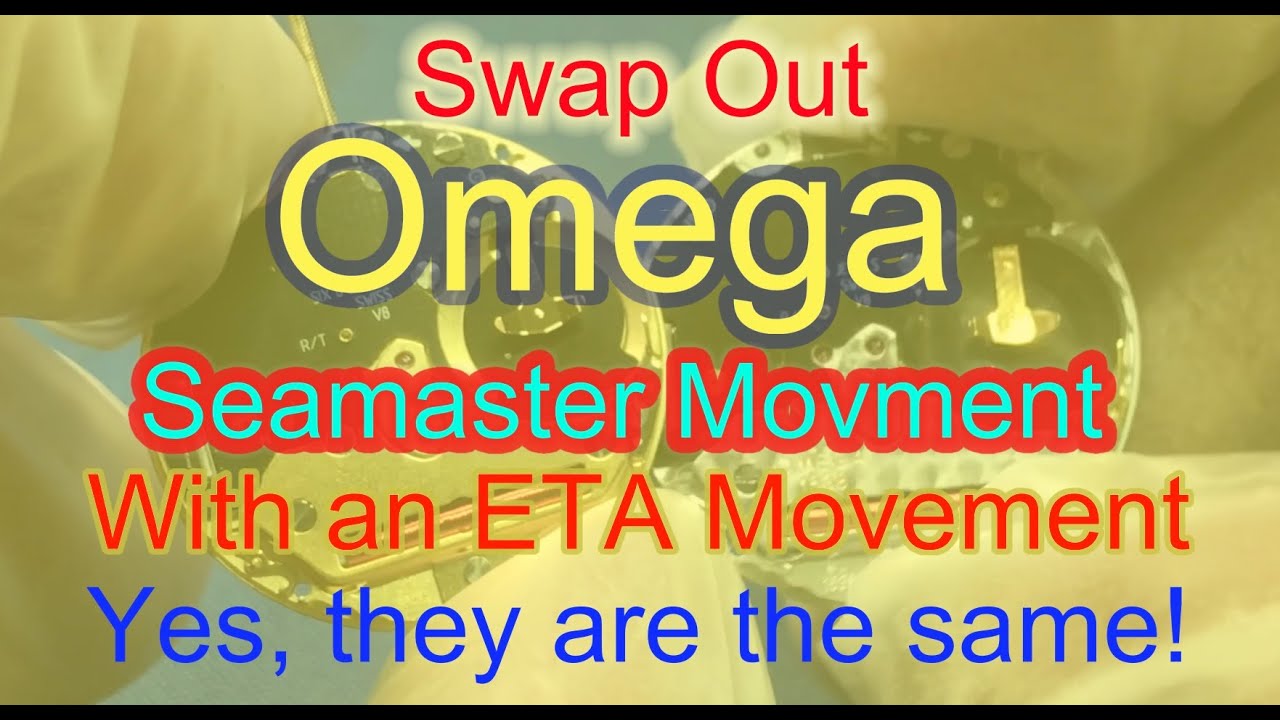 Omega Seamaster (Quartz) repair. Replacing the Omega Movement