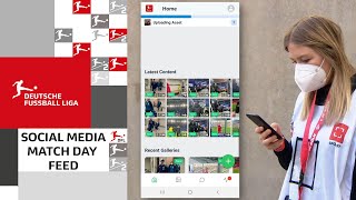 Social Media Match Day Feed: Additional source of content for digital channels screenshot 2