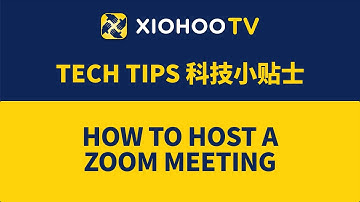 How to host an online video meeting using Zoom - Step by step guide for beginners