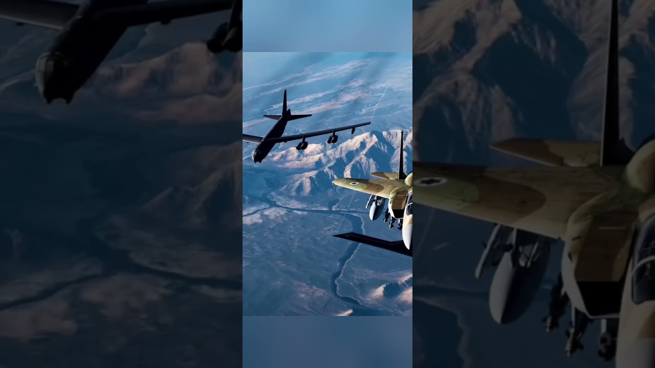 F-15I Escorts B-2 Spirit B-29 Secret Mission in the Middle East? 