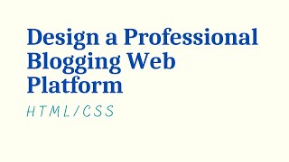 Design a Professional Blog: make admin sidebar responsive 13
