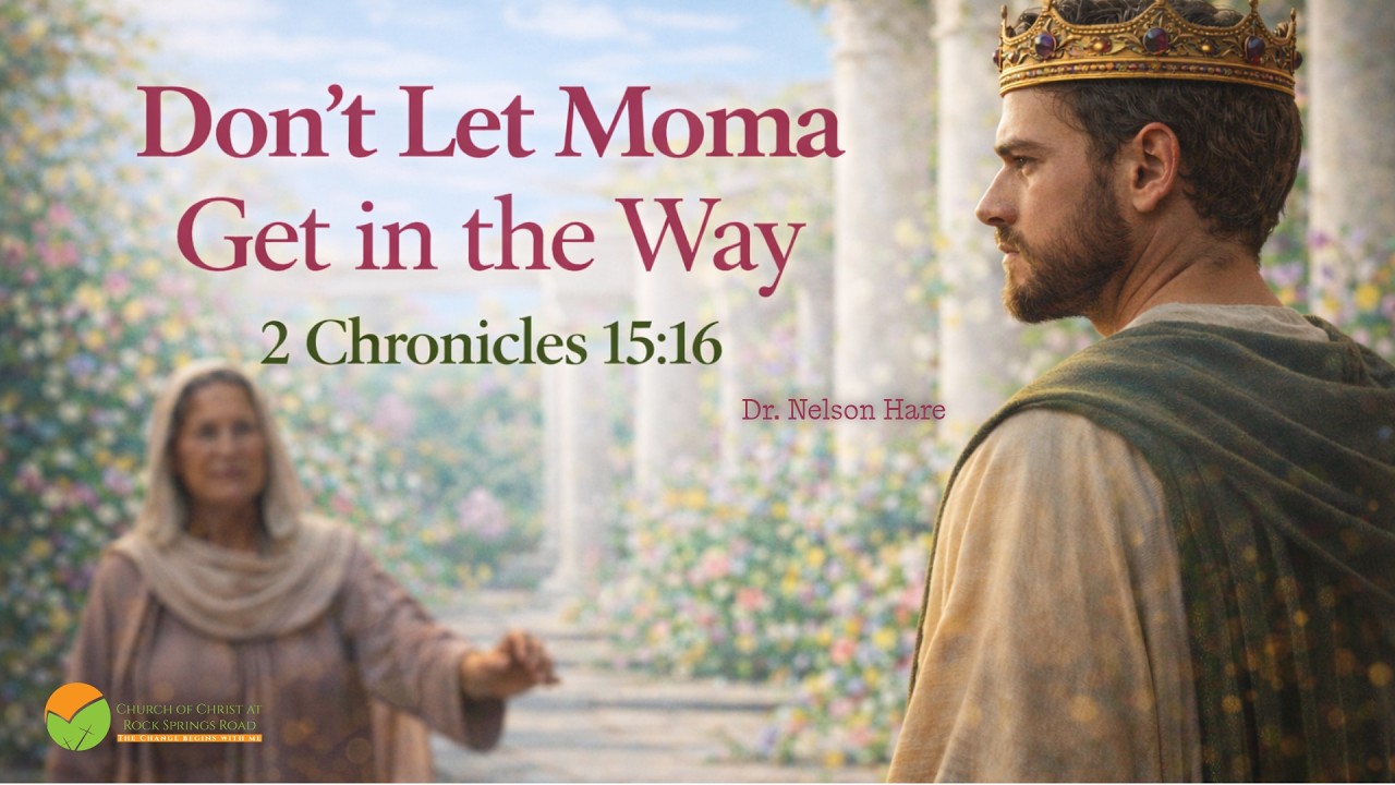 Church Services  4-12-2026 Don't Let Moma Get in the Way