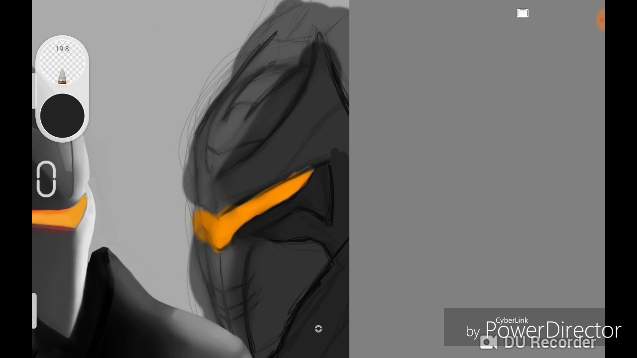 Fortnite speedpaint Omega(plus female omega)