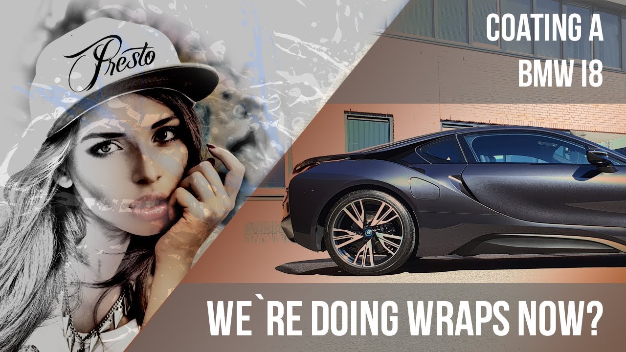 Full detailing on BMW i8 & Rare Alfa Romeo Mito for Maserati. And very cool Malibu wake boat wrap