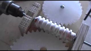 Testing a worm gear Update