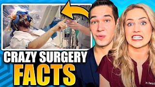 Awake brain surgery?! (10 INSANE facts about surgery with @DoctorMyro)