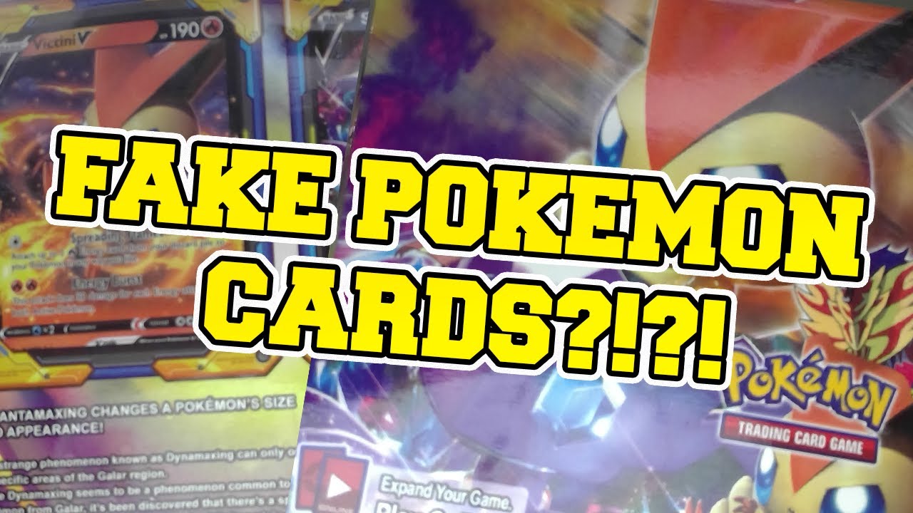 Fake Pokemon Cards.... Whats the deal? Why do they exist? Whats the
