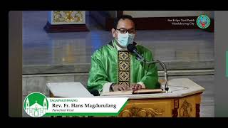 Fr. Hans Magdurulang Reflection February 7, 2021