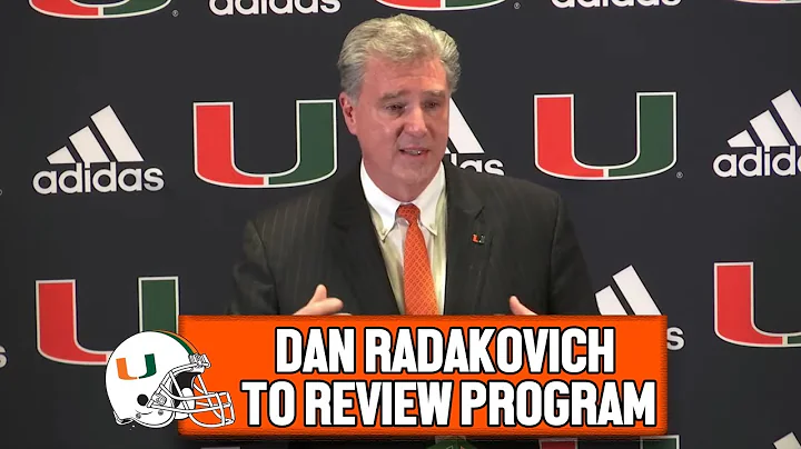 Dan Radakovich OPENING Press Conference | Miami Hu...