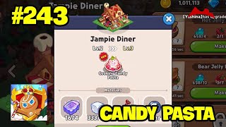 Level Up Jampie Diner to Level 3 - Unlocked Candy Pasta - Cookie Run: Kingdom #243 screenshot 1