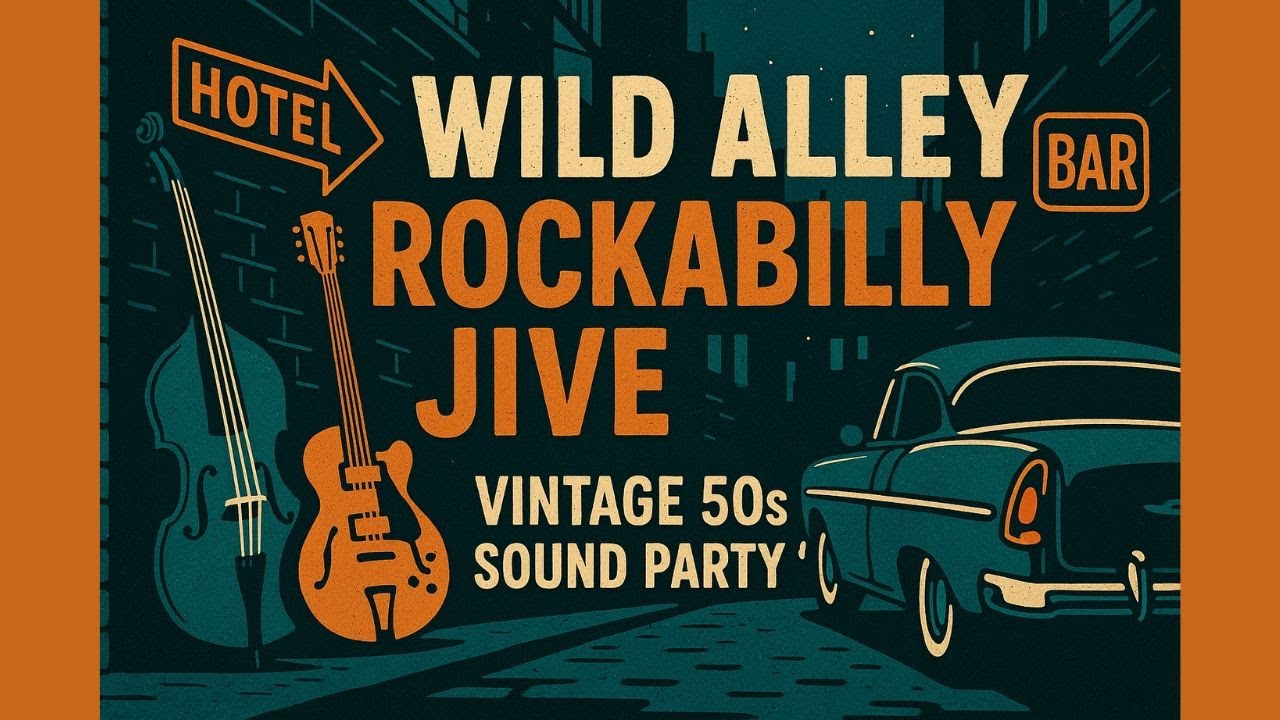 Wild Alley Rockabilly Jive】☆Vintage 50s Sound Party☆₌【ワイルド