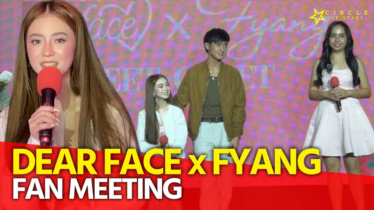 SEMI-FULL: Dear Face x Fyang Smith meet and greet with JM Ibarra + JMFyang moments