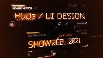 HUDs & FUI Showreel | GUI Showreel | Holograms | UI