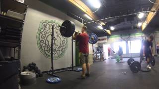 TnG Split Jerk - build to tough 4 - 205 lbs