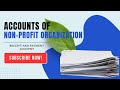 Receipt and Payment Account