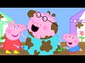 Peppa Pig Official Channel | Peppa Pig Makes Mudcastles instead of Sandcastles