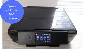 Epson XP 970 Unboxing Setup and Review